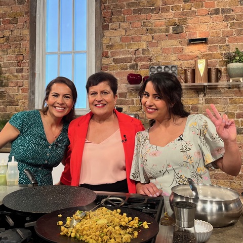 Mumbai Mix cooking on Saturday Kitchen